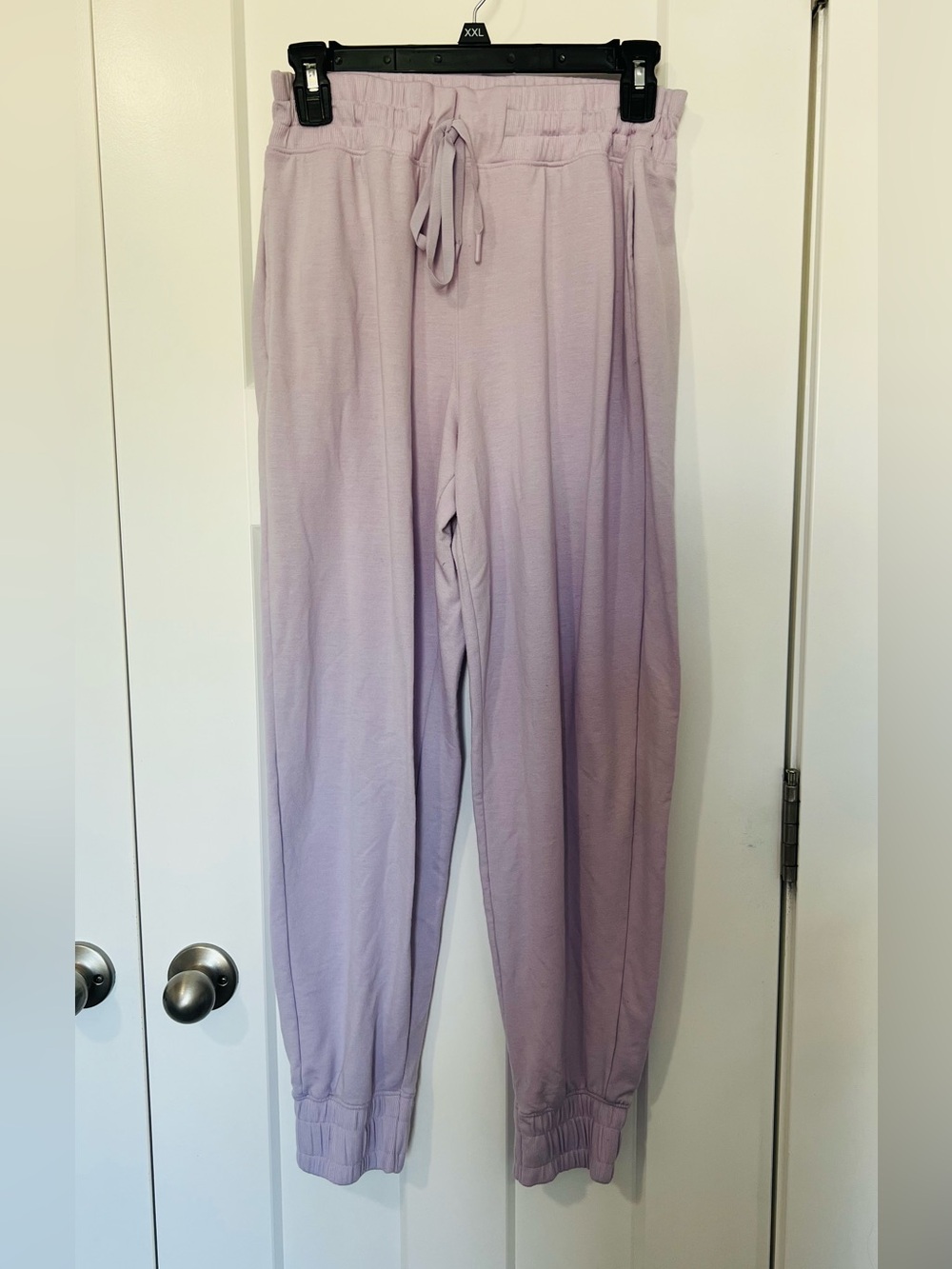 tek gear Lavender Elastic Waist Jogger Pants